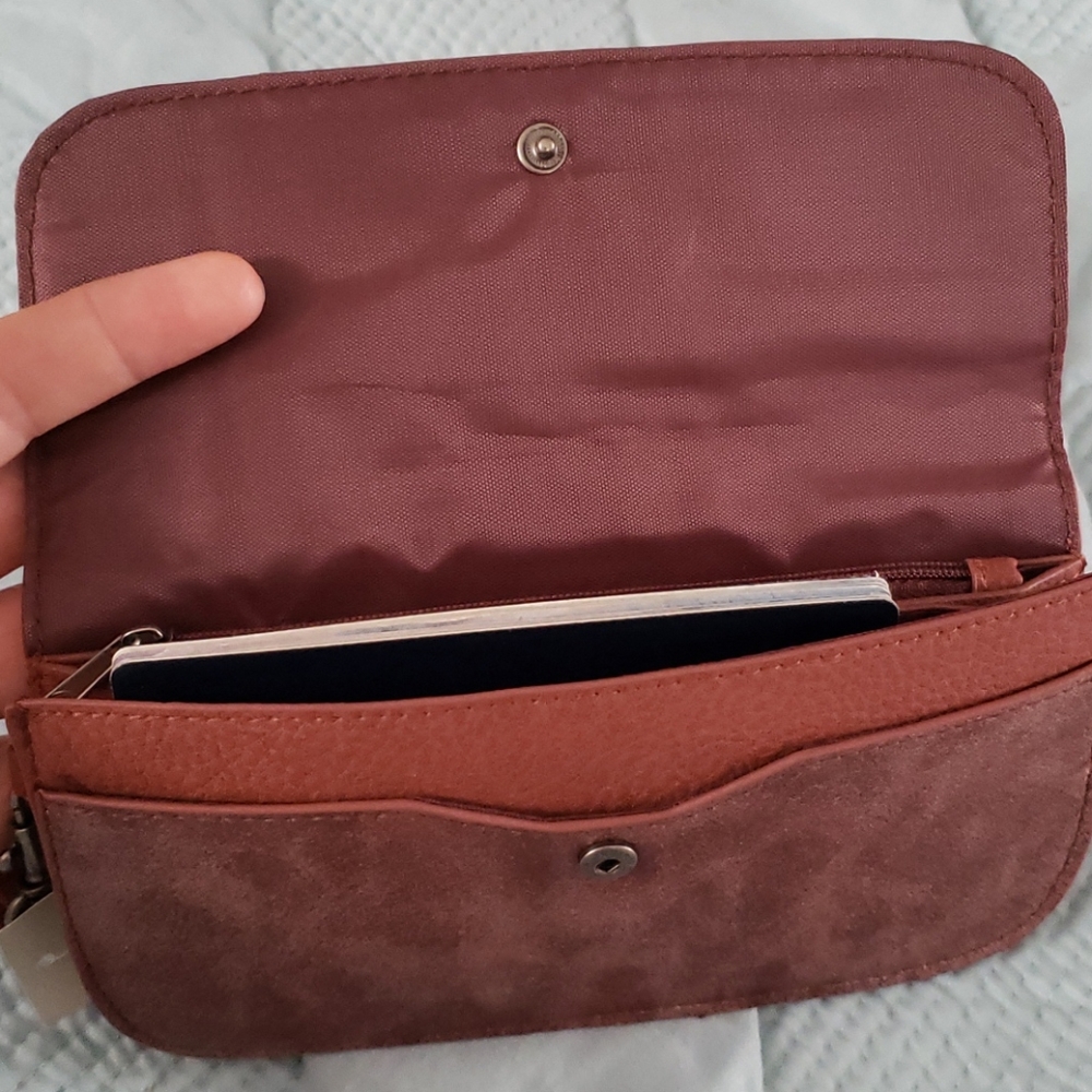 Rust with Silver glitter Wallet - Picture 7 of 7